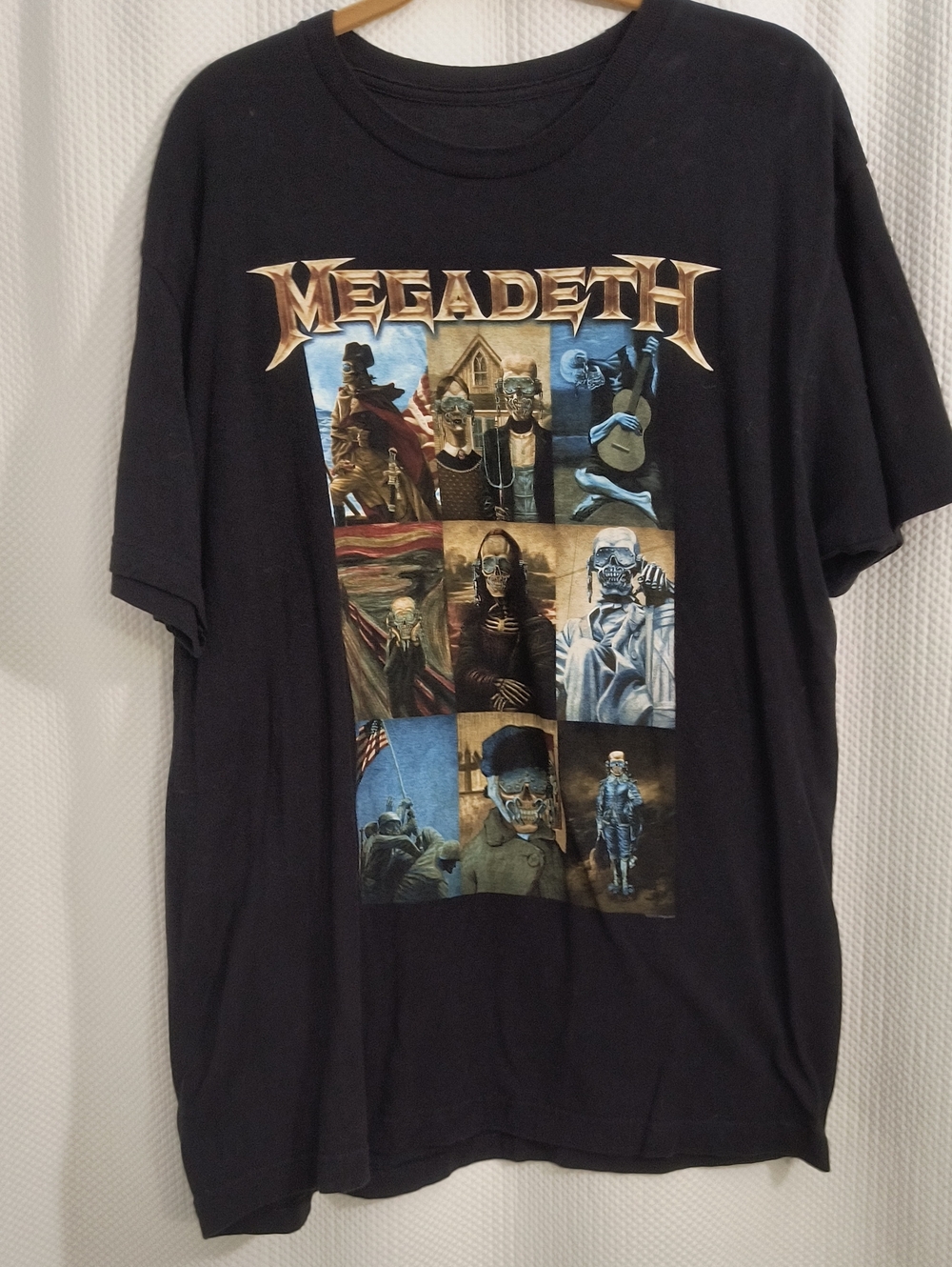 Megadeth Men’s Black Graphic Band T-Shirt